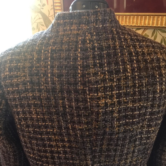Cold water Creek Tweed Snap button lined jacket - Picture 3 of 6